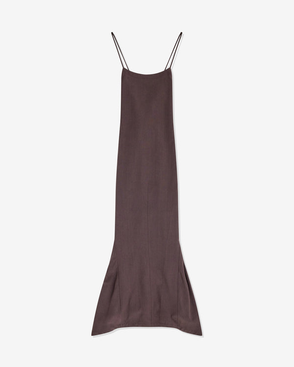 Our Legacy - Women's Naiad Dress - (Chocolate Plum Rustic Lyocell)