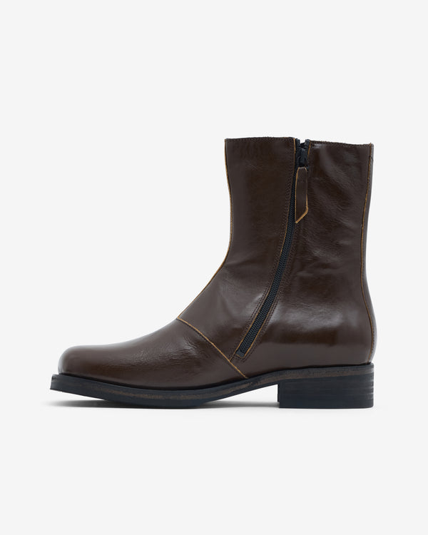 Our Legacy - Men's Camion Boot - (Olive Leather)