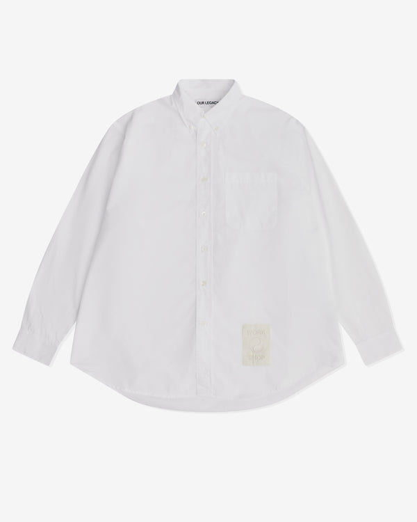 Our Legacy - Work Shop Shirt - (White Poplin)