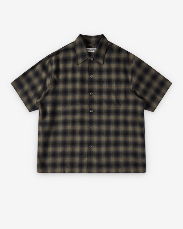 Our Legacy - Men's Every Shirt Shortsleeve - (Yukon Check Woolton)