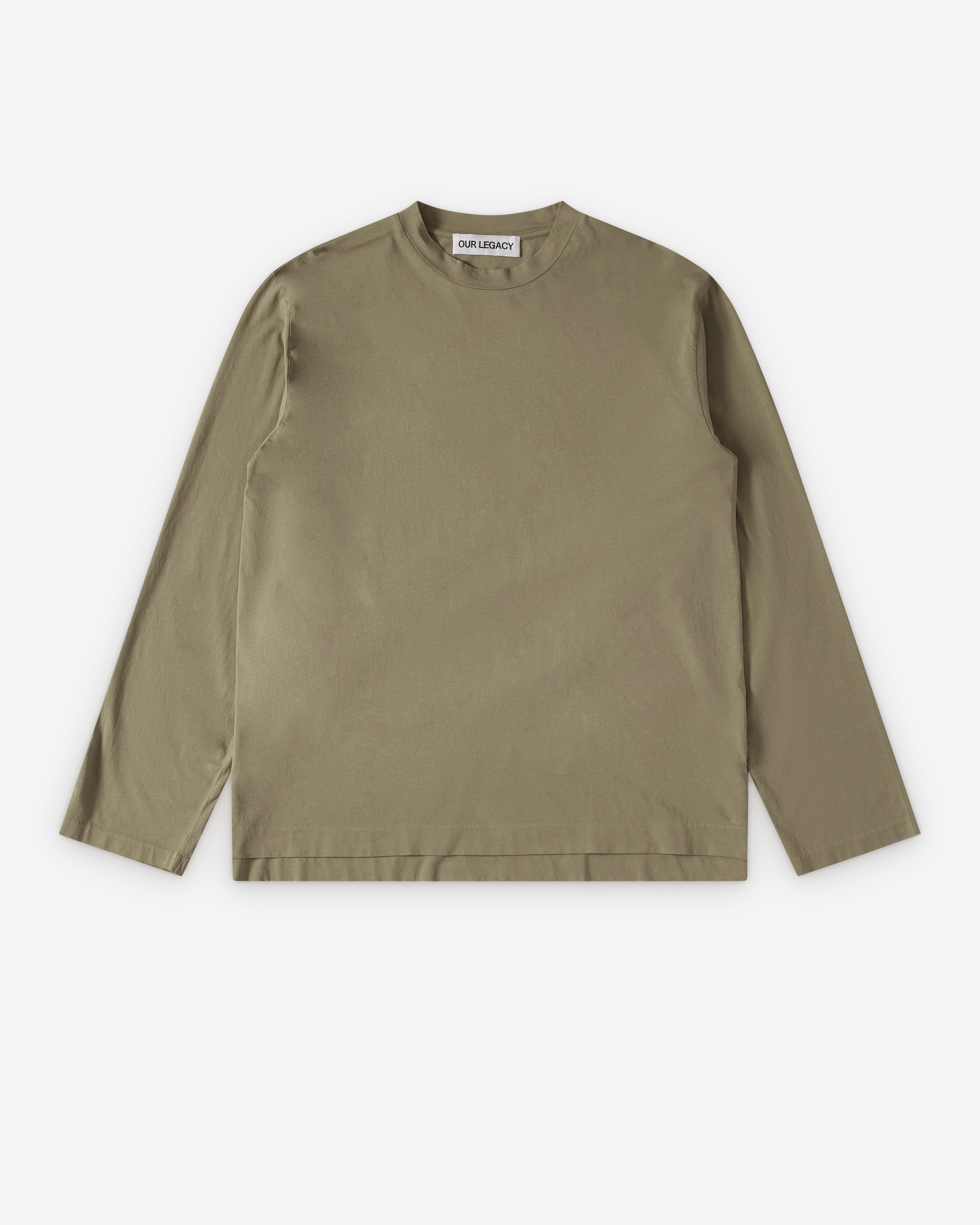 Our Legacy: Men's Box Longsleeve (Dirty Beige Clean Jersey