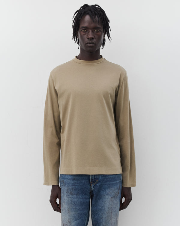 Our Legacy - Men's Box Longsleeve - (Dirty Beige Clean Jersey)