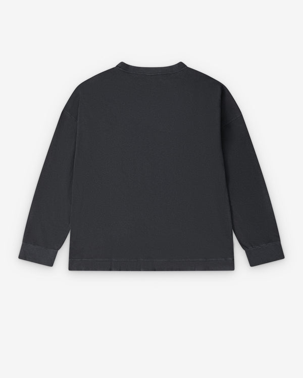 Our Legacy - Men's Slack Sweatshirt - (Washed Black Rogue Loopback)