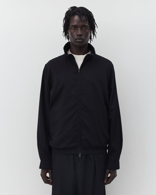 Our Legacy - Men's Casino Jacket - (Crow Black Night Drape Twill)
