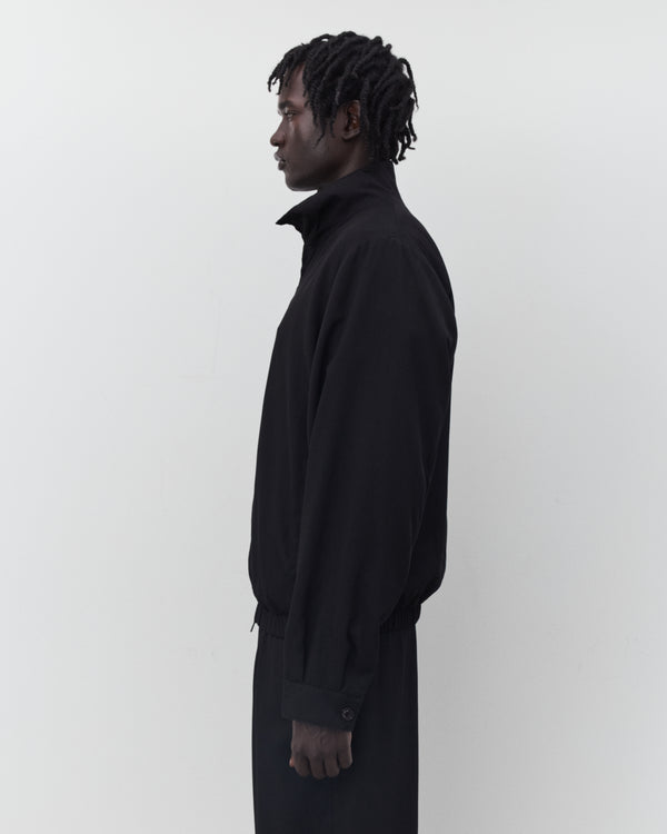 Our Legacy - Men's Casino Jacket - (Crow Black Night Drape Twill)