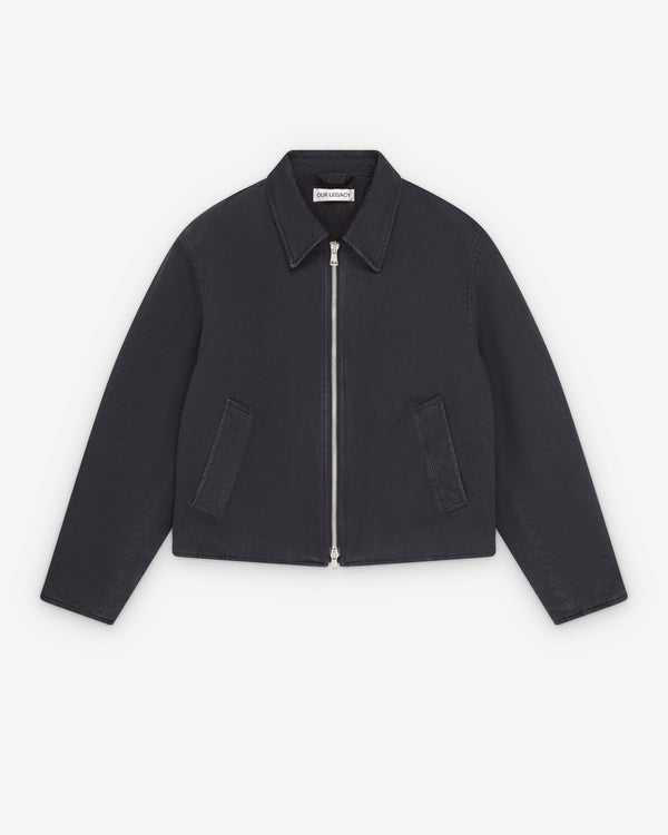 Our Legacy - Men's Slight Jacket - (Enzyme Obsidian Field Sateen)