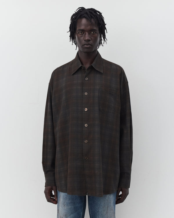 Our Legacy - Men's Borrowed Shirt - (More Check Print)