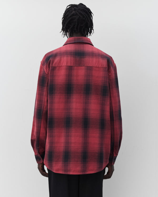 Our Legacy - Men's Whoppin Shirt - (Bison Check Ranch Cotton)