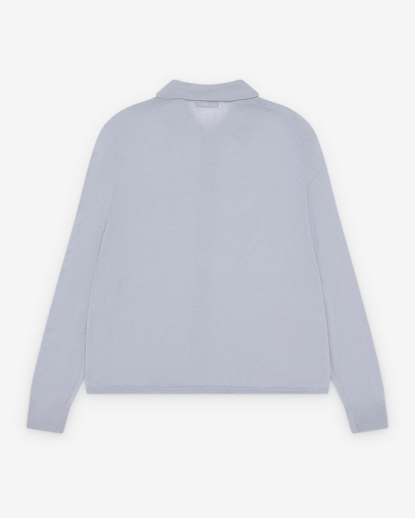 Our Legacy - Men's Fall Cardigan - (Cold Blue Superfine Merino)