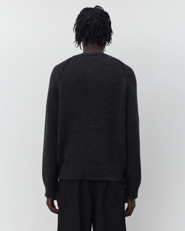 Our Legacy - Men's Shore Henley - (Charcoal)