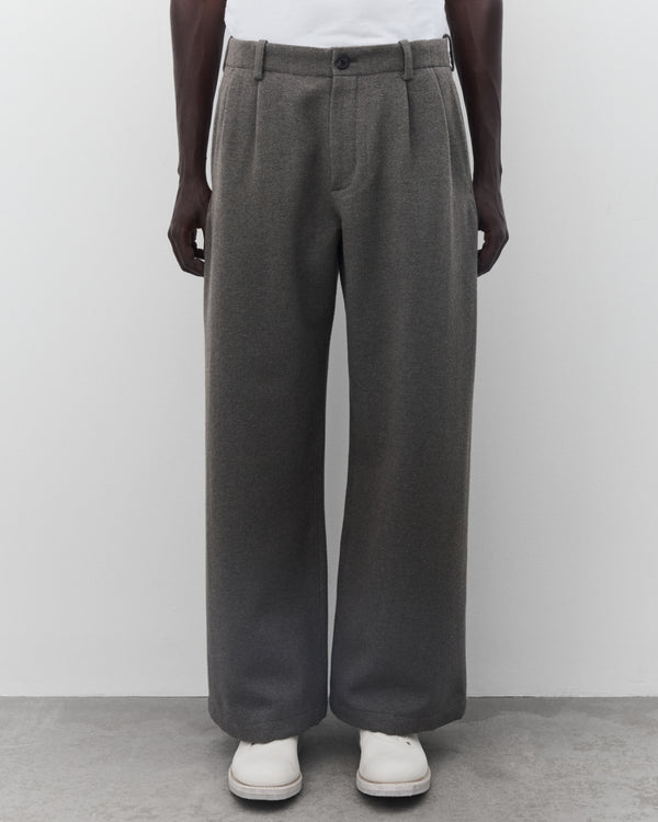 Our Legacy - Men's Bridge Chino - (Night Pine Fishbone Bound Wool)