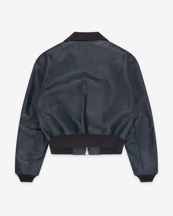 Our Legacy - Men's Mini Bomber - (Station Blue Pliable Bovine)