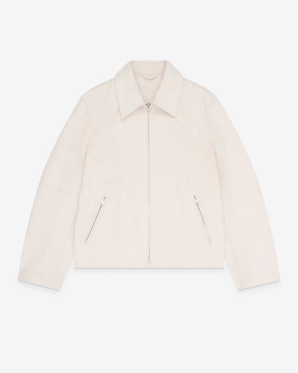 Our Legacy - Men's Rework Jacket - (Dirty White Waxed Suede)