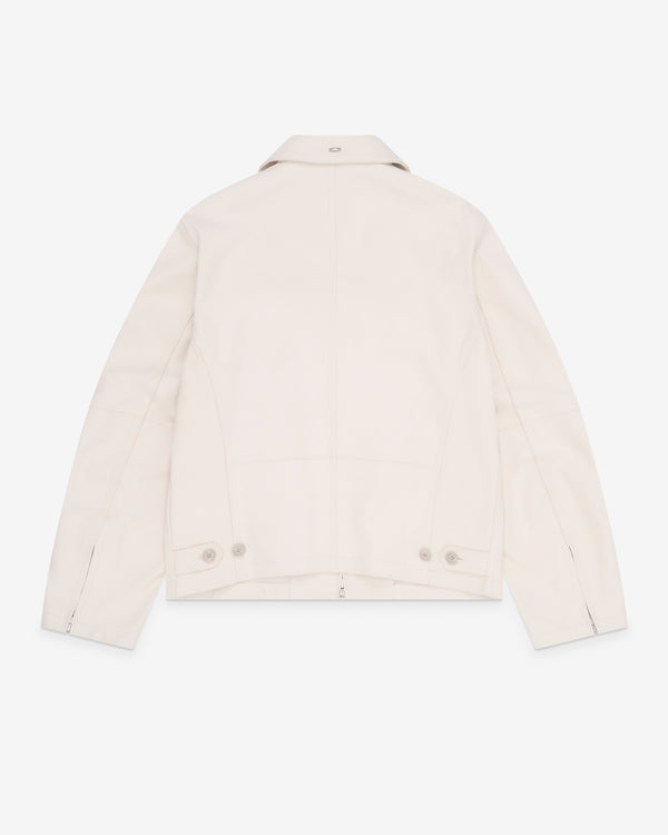 Our Legacy - Men's Rework Jacket - (Dirty White Waxed Suede)