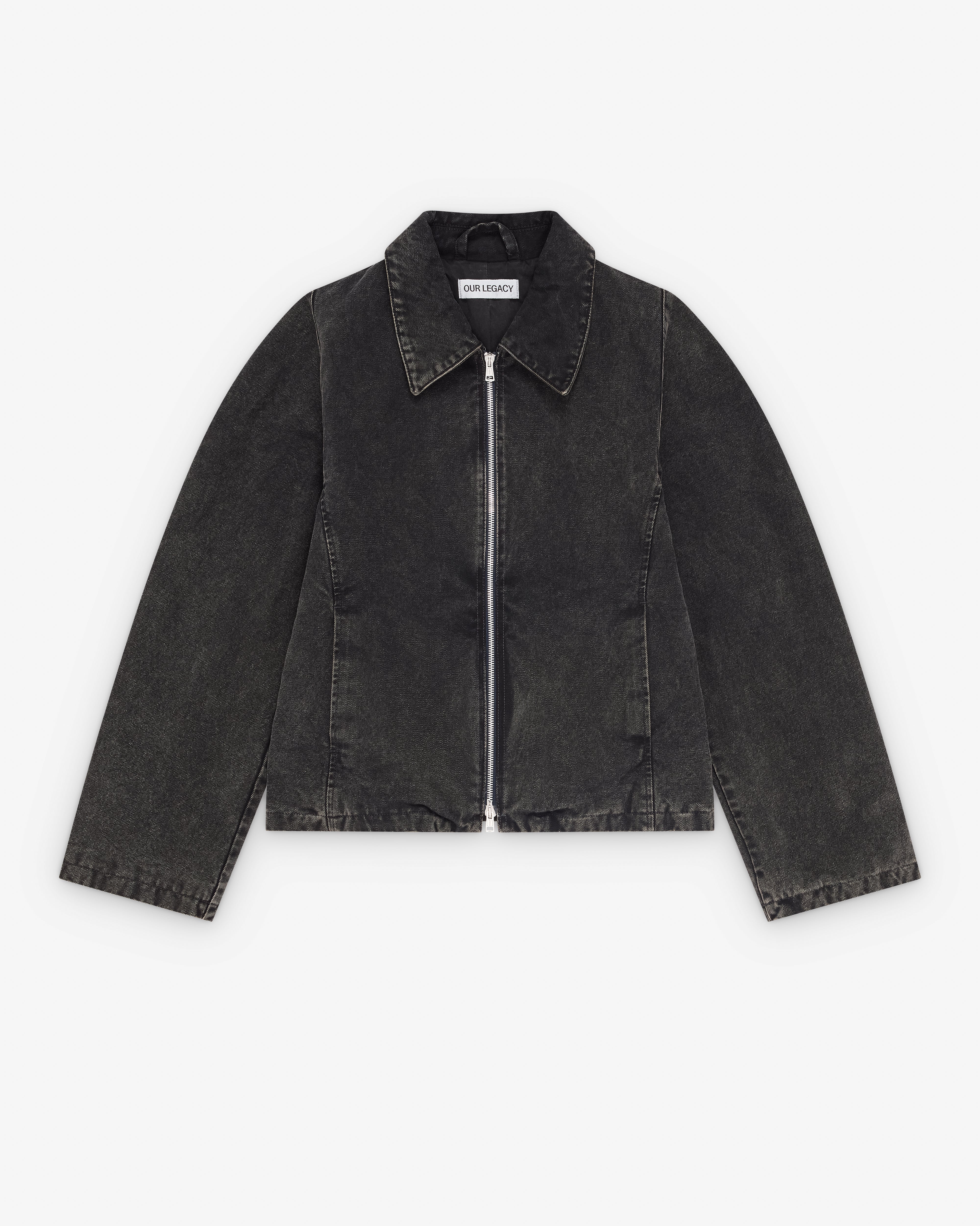 Our Legacy: Cinched Jacket (Deep Blue Indigo Canvas) | Dover