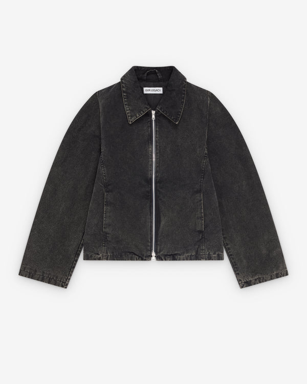 Our Legacy -  Cinched Jacket - (Deep Blue Indigo Canvas)