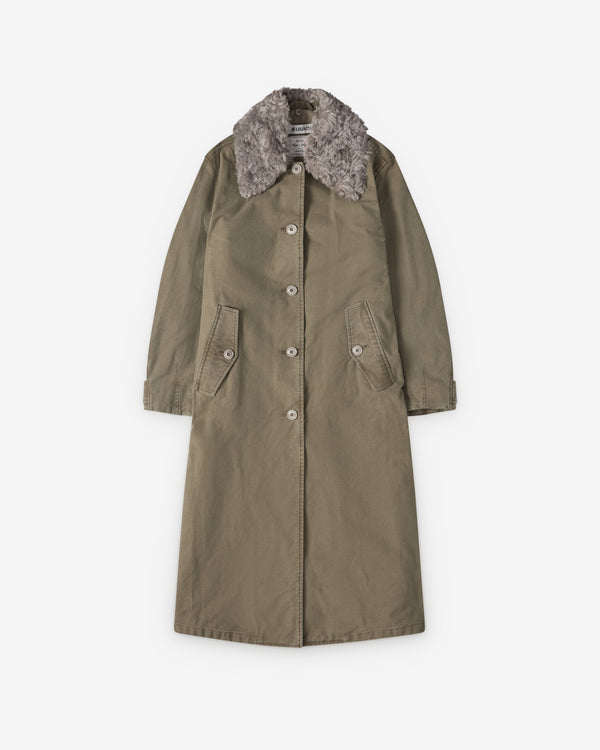 Our Legacy - Women's Tundra Coat - (Pigment Khaki Knife Edge Twill)