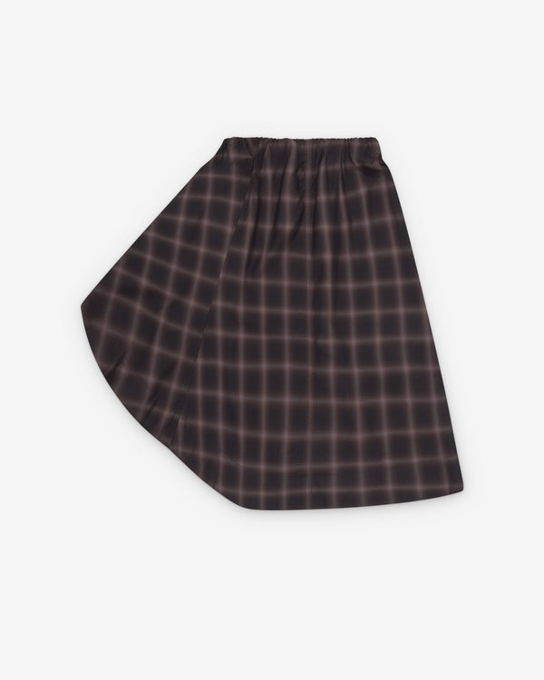 Our Legacy - Women's Fan Skirt - (El Paso Check Saloon Tencel)