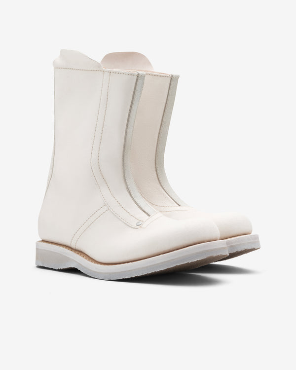 Our Legacy - Men's Moto Boot - (Dirty White Suede)