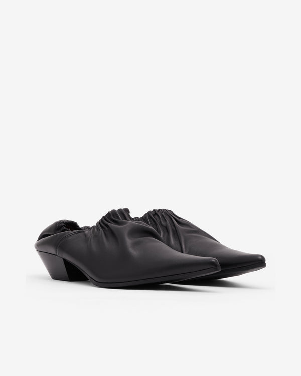 Our Legacy - Women's Ranch Envelope Heel - (Soot Black Soft Grain Nappa)