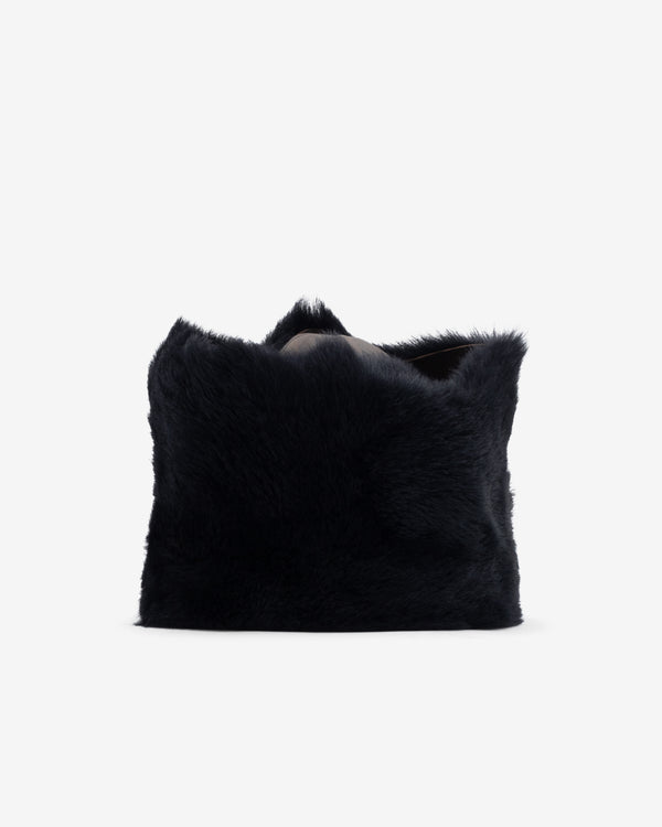 Our Legacy - Men's Blizzard Hat - (Smoky Black Dry Shearling)