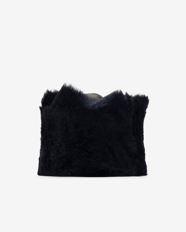 Our Legacy - Men's Blizzard Hat - (Smoky Black Dry Shearling)