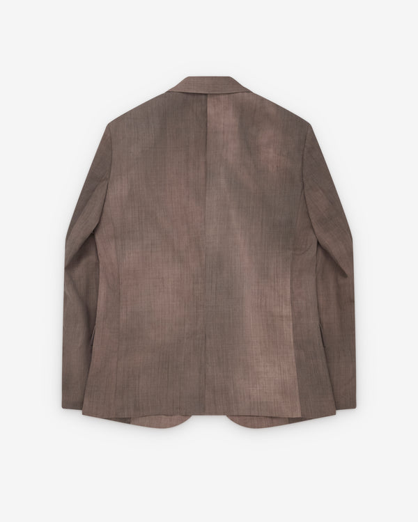 Our Legacy - Men's Classic Blazer - (Maltinto Umber Marl Wool)
