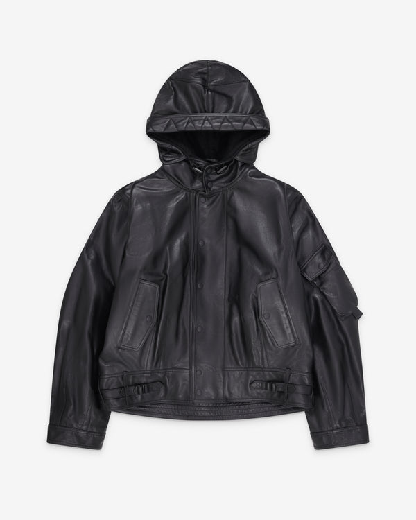 Our Legacy - Men's Orbit Jacket - (Malleable Black Bullhide)