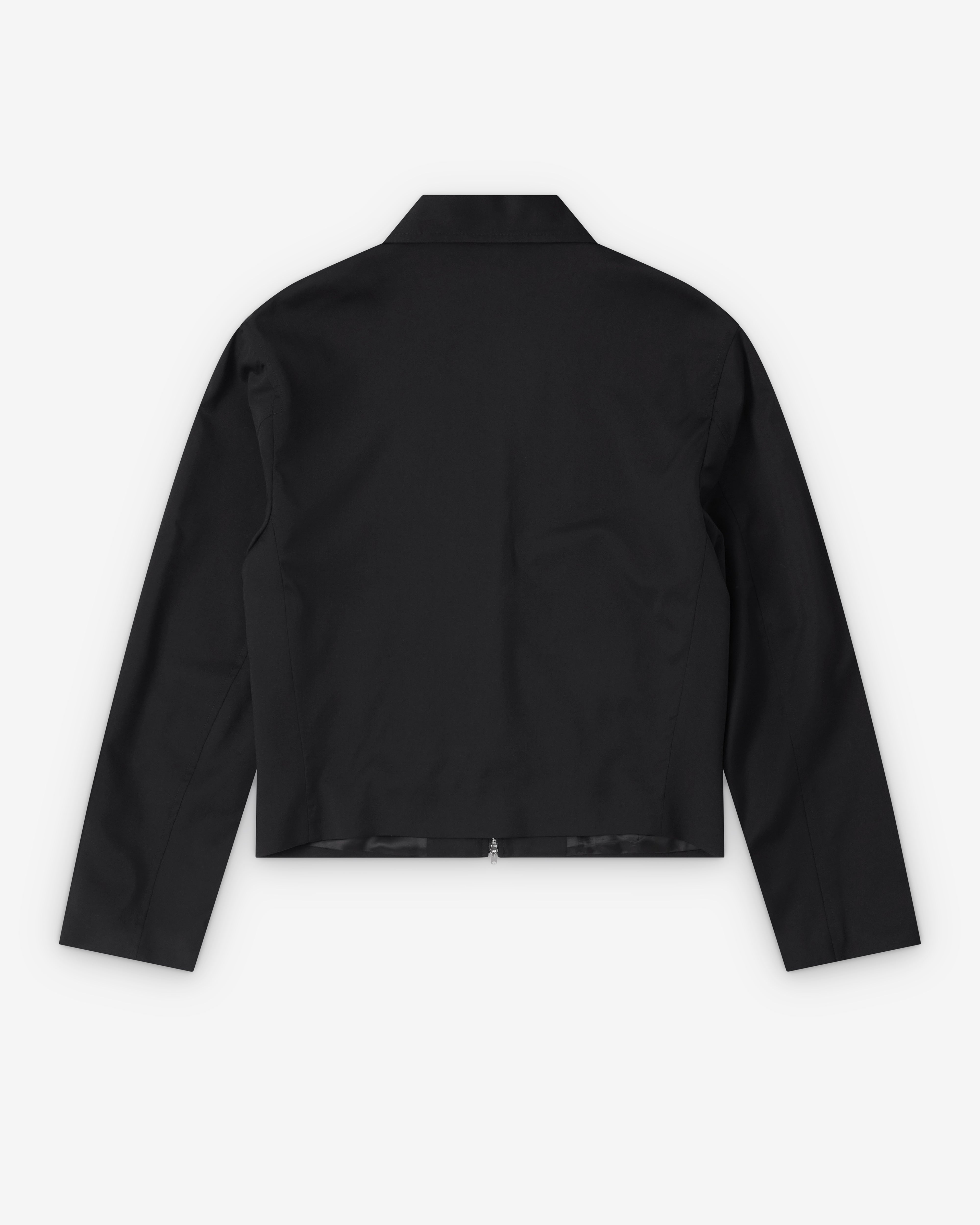 Our Legacy: Men's Mini Jacket (Black Worsted Wool) | Dover Street