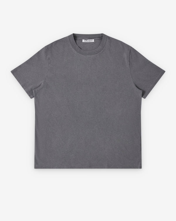 Our Legacy - Men's Box T-Shirt - (Worn Black Legacy Jersey)