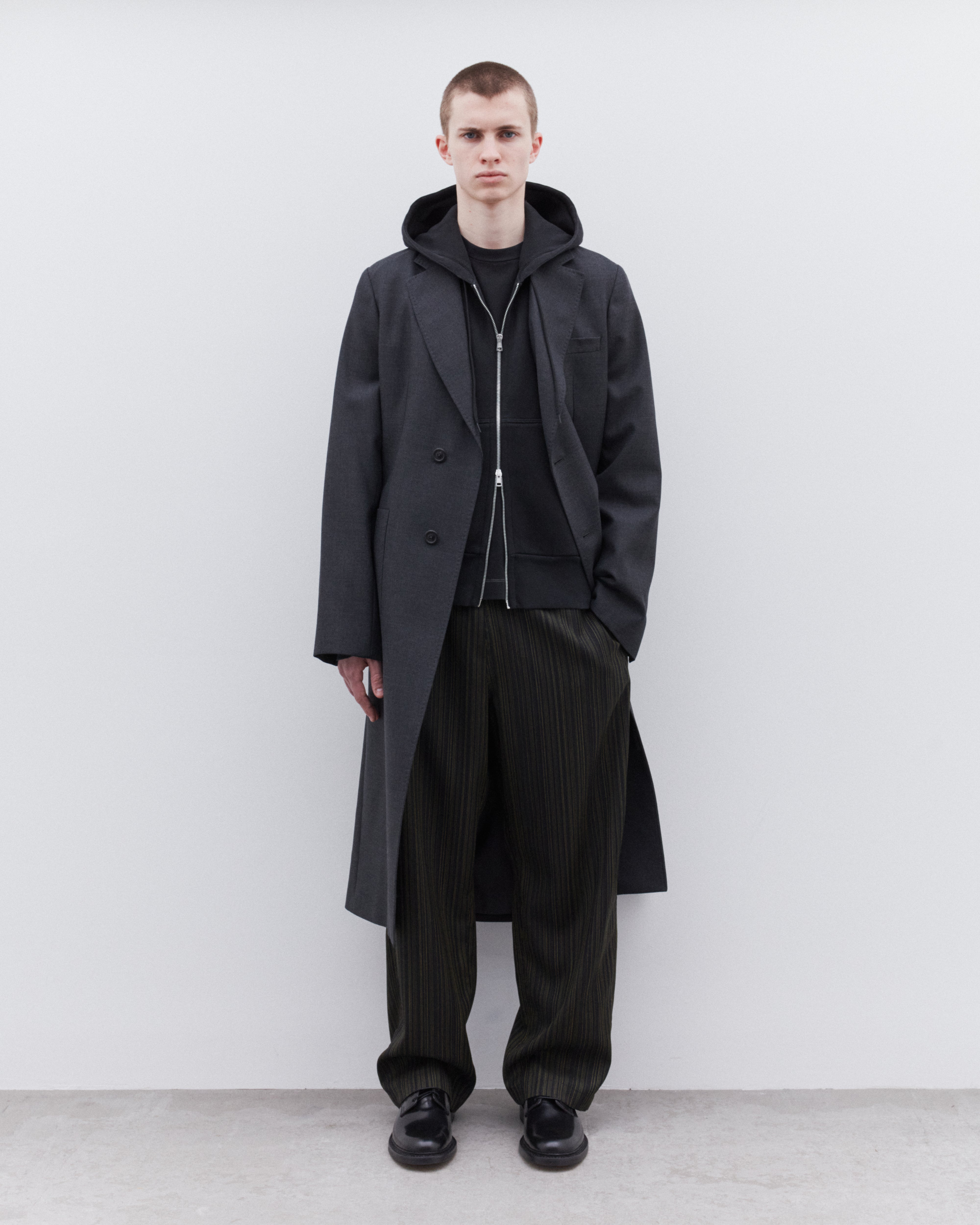 Our Legacy: Men's Zip Hood (Black Yin Yang) | DSML E-SHOP