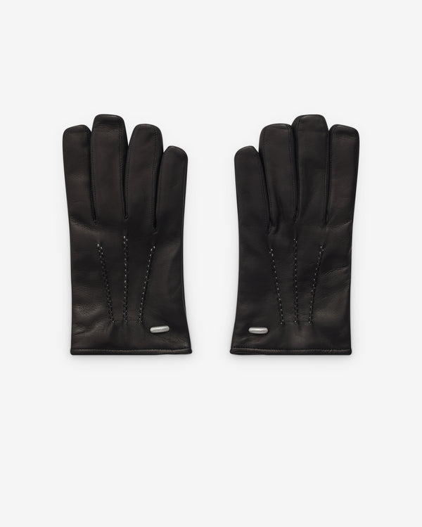 Our Legacy - Men’s His Gloves - (Black Leather)
