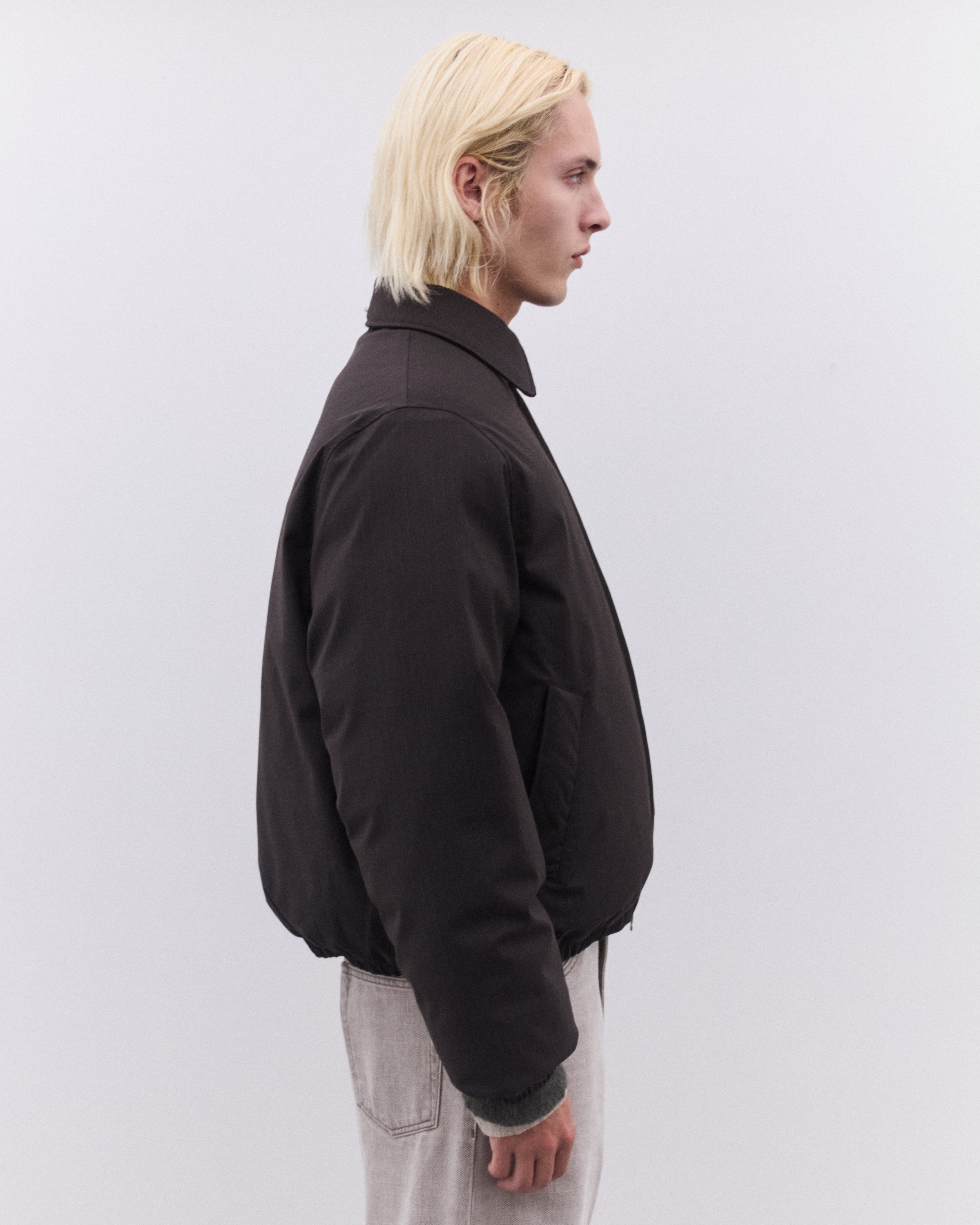 Our Legacy: Men's Avenue Puffa (Churchill Stripe Membrane Wool