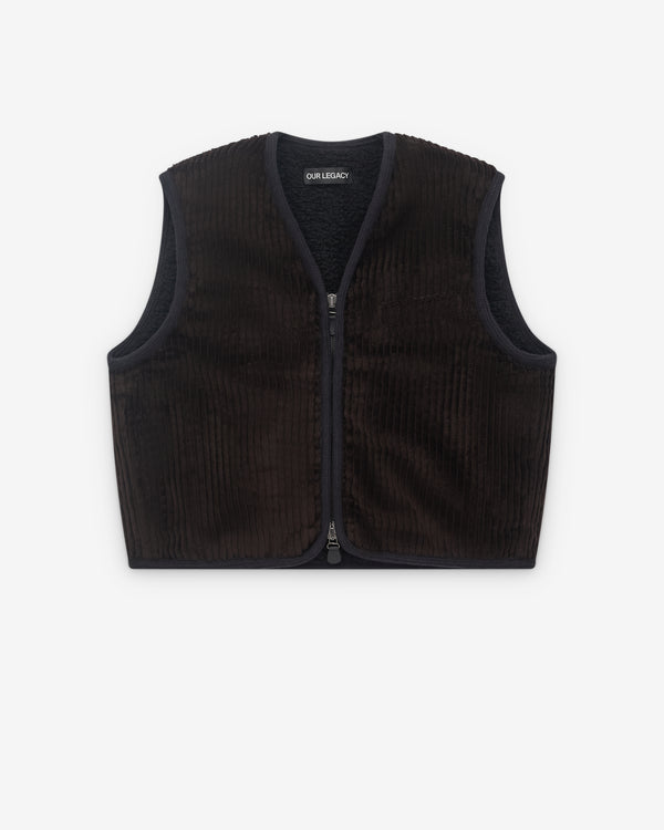 Our Legacy - Men’s Top Vest - (Profound Brown Mammoth Cord)