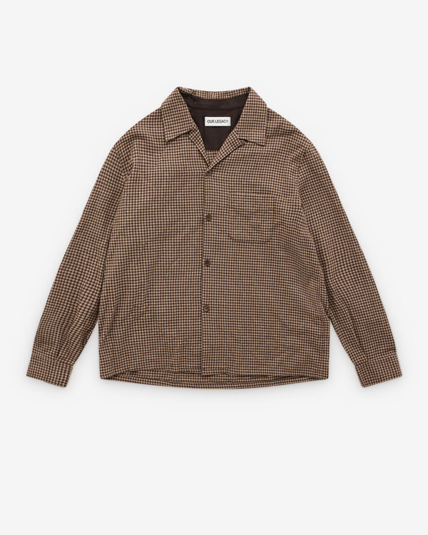 Our Legacy - Men’s Heusen Shirt - (Endino Flannel Check)