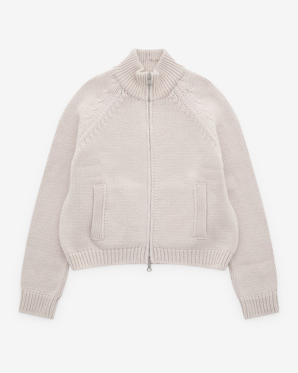 Our Legacy - Men's Ultra Zip Cardigan - (Bone Low Twist Merino)