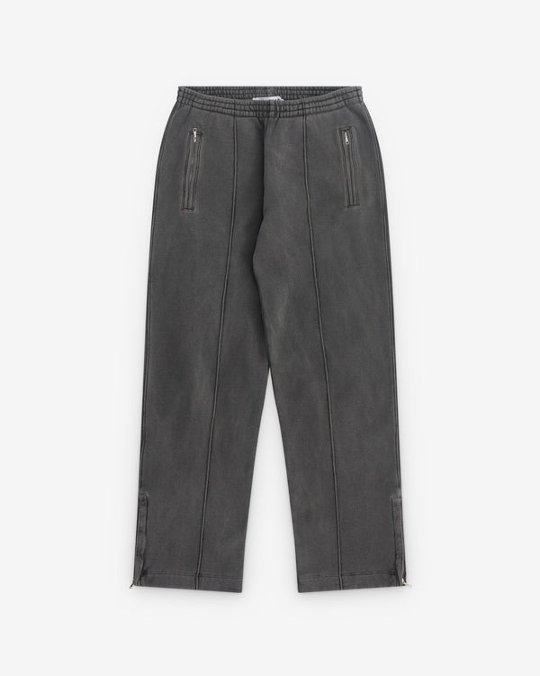 Our Legacy - Men’s Track Pants - (Worn Black Hefty Fleece)