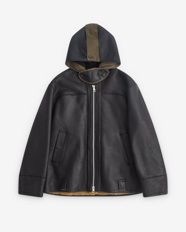 Our Legacy - Men’s Blizzard Jacket - (Natural Aviator Shearling)