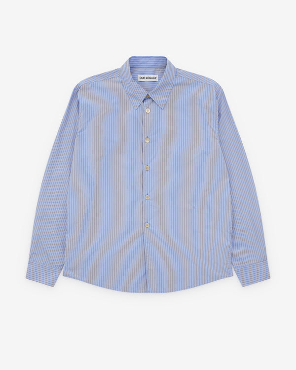 Our Legacy - Men's Beyond Shirt - (Typewriter Stripe)