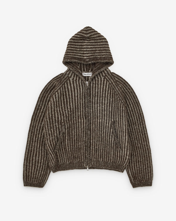 Our Legacy - Men's Level Hood - (Vanise Brown Stripe)