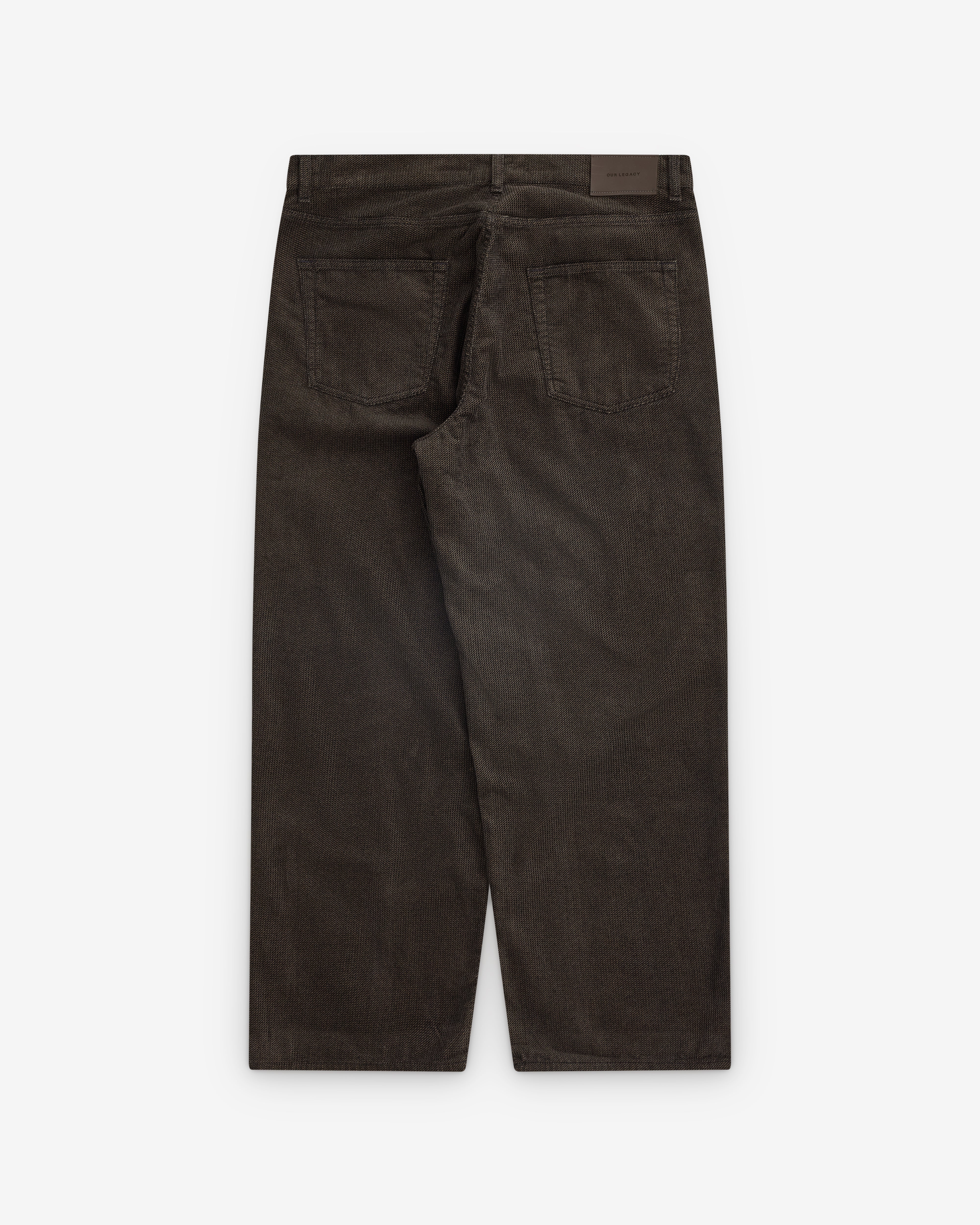 【OUR LEGACY】 VAST CUT  BROWN Our Legacy - Vast Cut Royal Brown Overdye