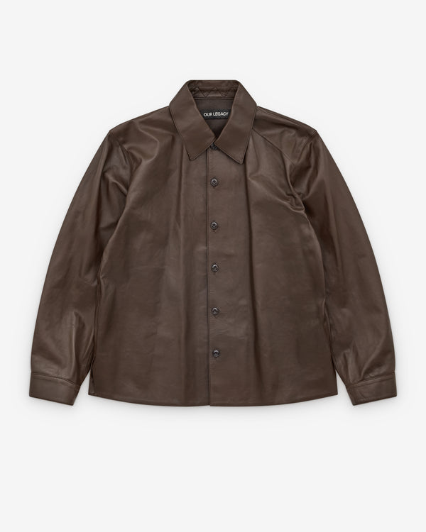 Our Legacy - Men's Welding Shirt - (Umber Brown)