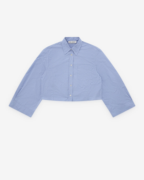 Our Legacy - Women's Balloon Shirt - (Micro Check)