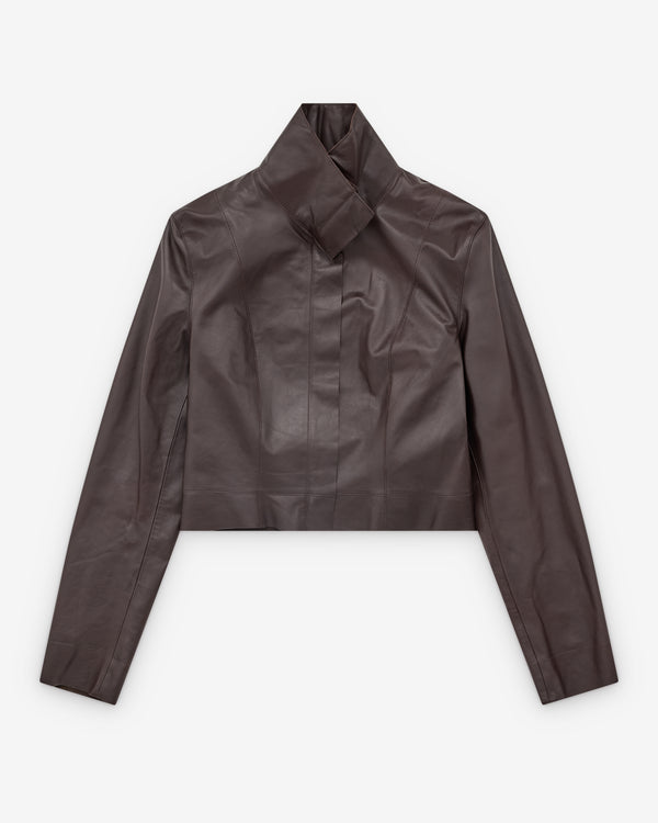 Our Legacy - Women's Concealed Jacket - (Umber Brown)