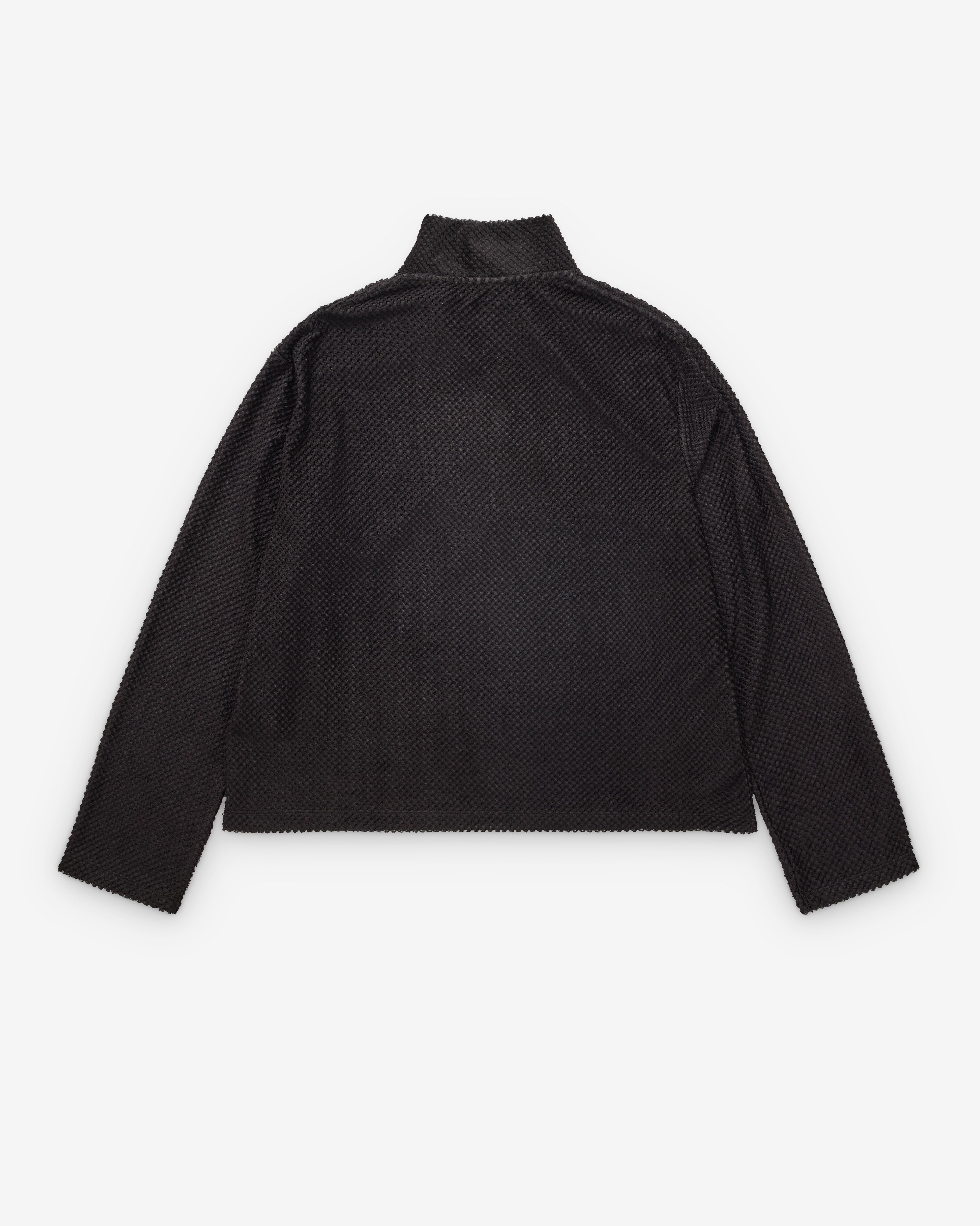 Our Legacy WORK SHOP: Sports Half Zip (Black) | DSML E-SHOP