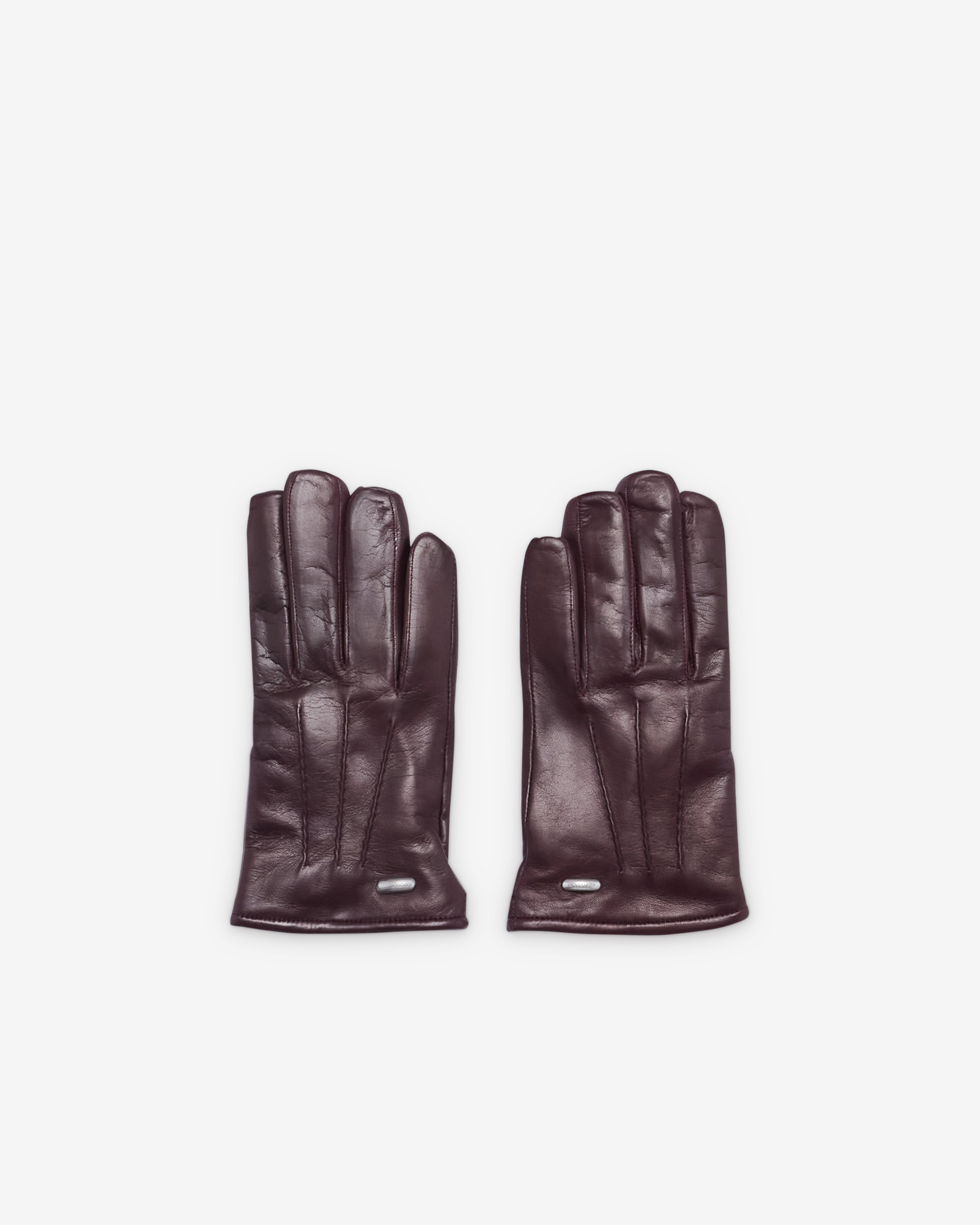 Our Legacy: Men's His Gloves (Bordeaux) | DSML E-SHOP