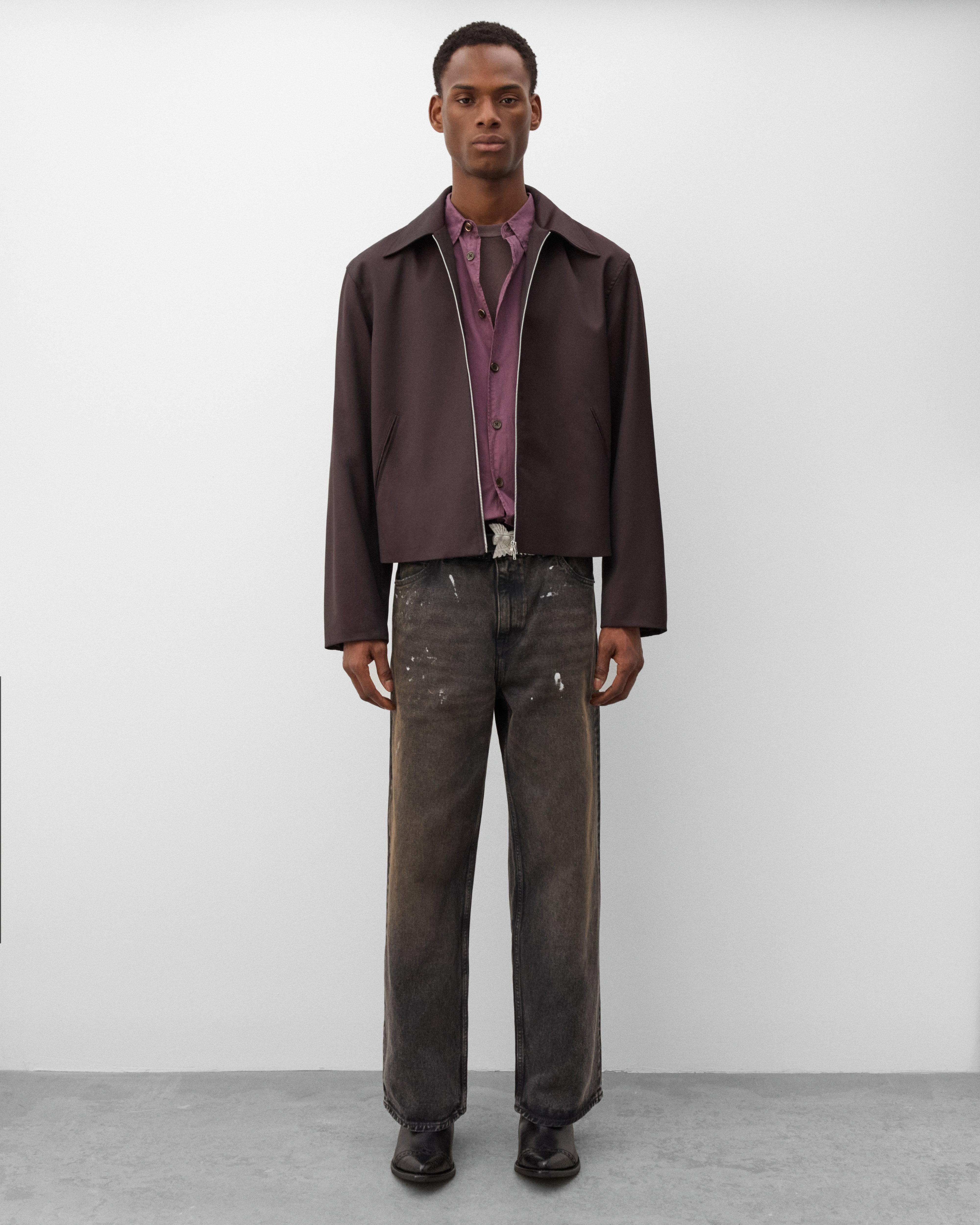 Our Legacy: Men's Mini Jacket (Crushed) | Dover Street Market London