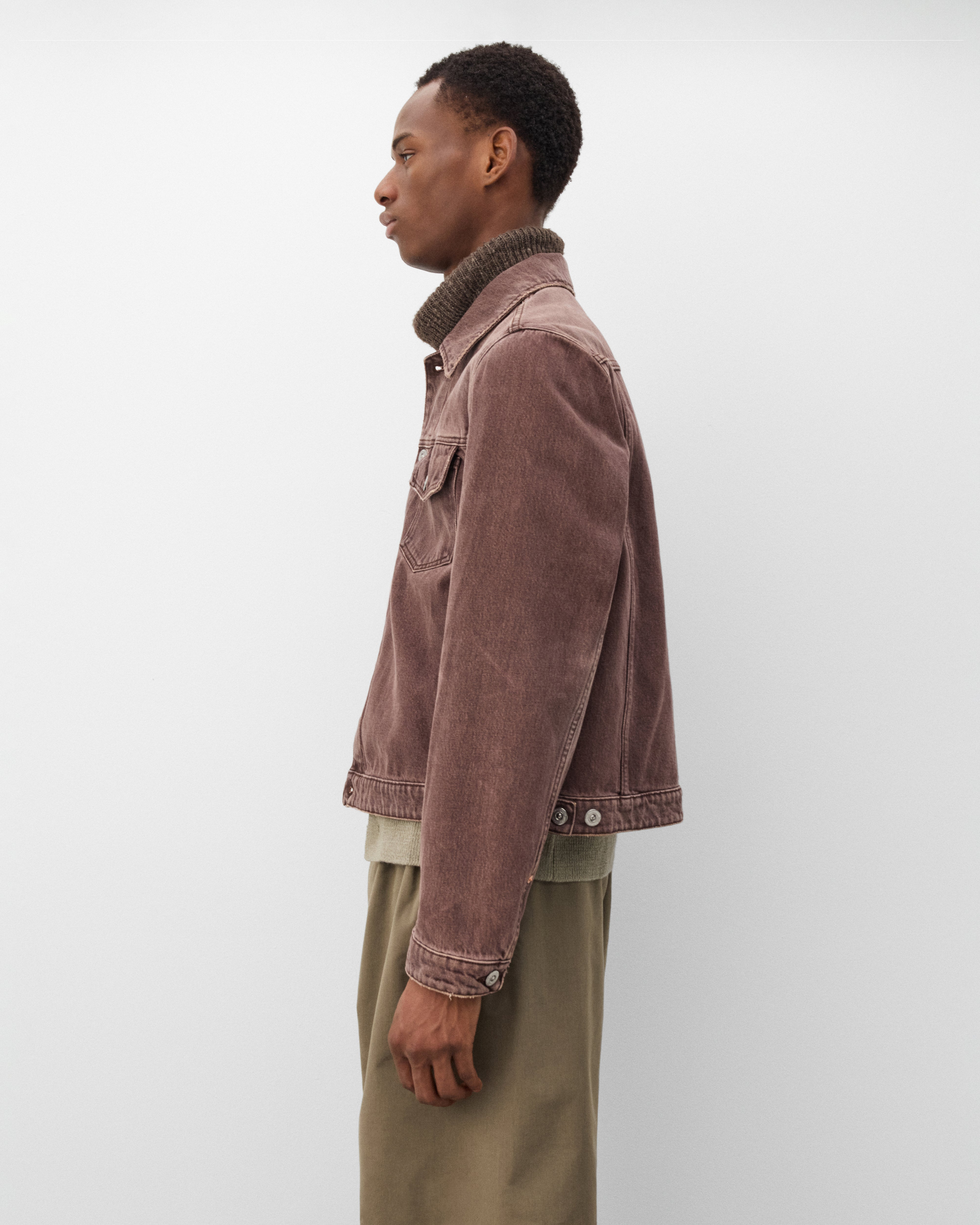 Our Legacy: Men's Origin Jacket (Overdyed Choco Melon) | Dover