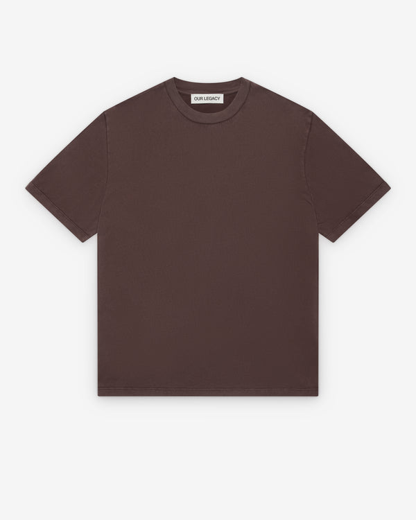 Our Legacy - Men's Box T-Shirt - (Worn Brown)