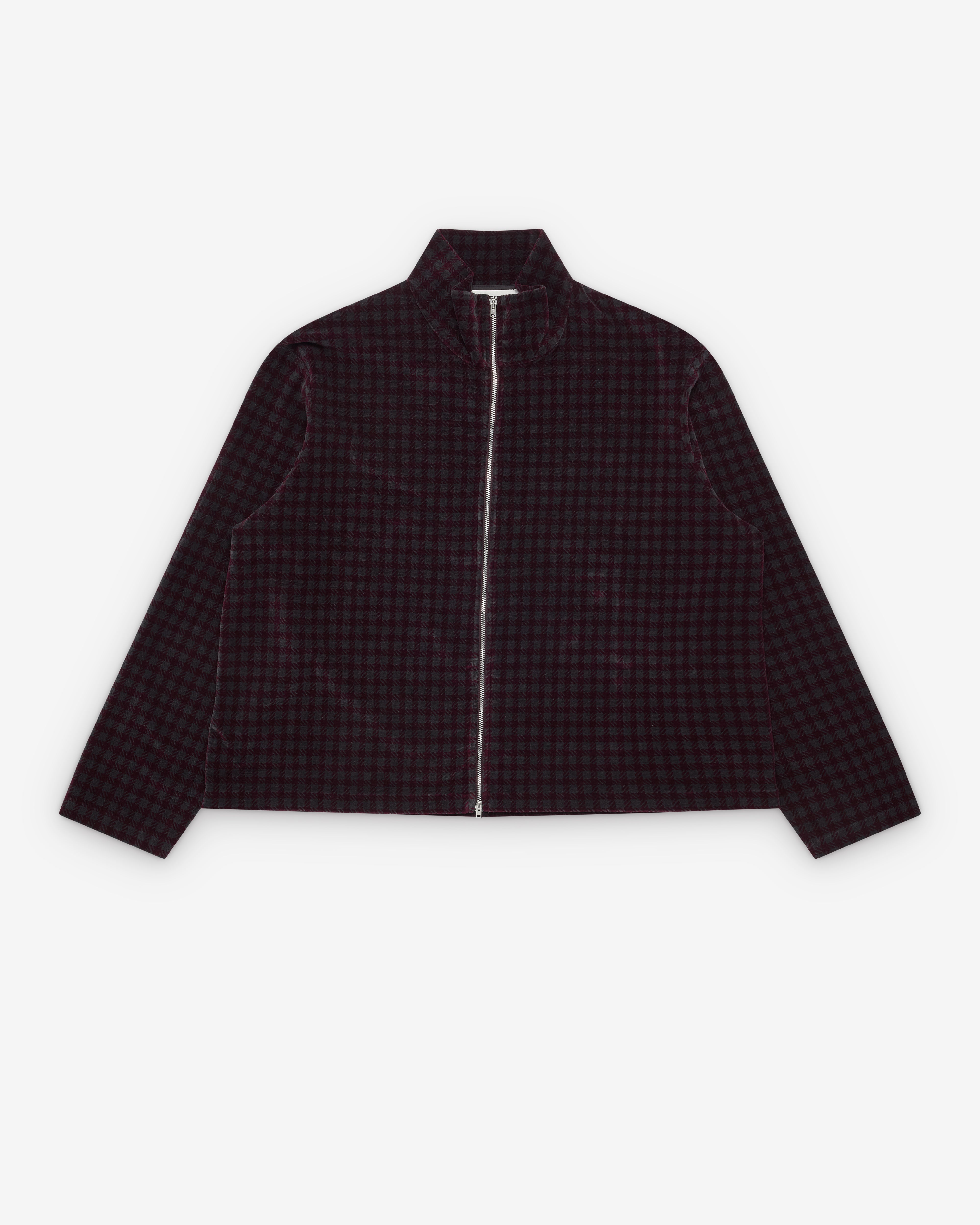 United Journey メンディー Our Legacy: Men's Shrunken Full Zip (Merlot Houdini) | DSML E-SHOP